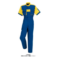 ヤマタカ 半袖夏ツナギ服 ライトネイビー 4L 883ー2ー4L 1枚（直送品）