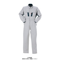 ヤマタカ 綿夏ツナギ服 ライトグレー LL 600ー7ーLL 1枚（直送品）