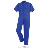 ヤマタカ 半袖夏ツナギ服 ブルー L 114ー1ーL 1枚（直送品）