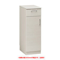 フジイ すきまくん ハーフ 幅370mm 左開き ホワイトシカモア HSP-H1L-37-WS 1台（直送品）