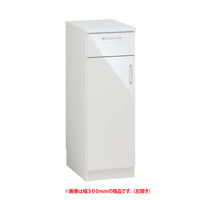 フジイ すきまくん ハーフ 幅430mm 左開き ホワイト HSP-H1L-43-W 1台（直送品）