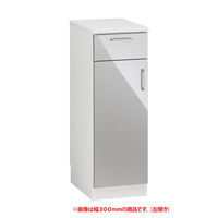 フジイ すきまくん ハーフ 幅450mm 左開き シルバー HSP-H1L-45-S 1台（直送品）