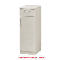 フジイ すきまくん ハーフ 幅350mm 右開き ホワイトシカモア HSP-H1R-35-WS 1台（直送品）