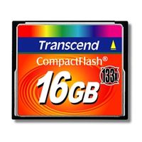 トランセンド １６ＧＢ　コンパクトフラッシュ　（１３３Ｘ、ＴＹＰＥ　Ｉ　） TS16GCF133 1個（直送品）