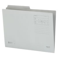 コクヨ 1/2カットフォルダー カラー A4 A4-2F-1M 1セット(50冊)