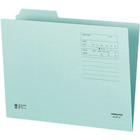 コクヨ A4 1/3カットフォルダー(カラー) A4-3F-1B 1セット(50冊)