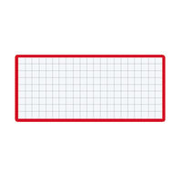 コクヨ マグネット見出し カード寸法43×104mm 赤 マク-412R 1セット(10枚)