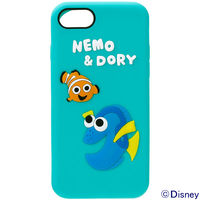 PGA iPhone8/7用 シリコンケース ニモ＆ドリー PG-DCS140NEM（直送品）