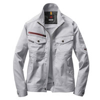 バートル ジャケット シルバー SS 7041-5-SS（直送品）