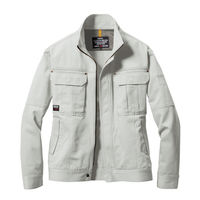 バートル ジャケット シルバー L 8091-5-L（直送品）