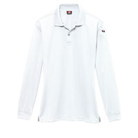 バートル 長袖ポロシャツ ホワイト 5L 303-29-5L（直送品）