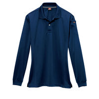 バートル 長袖ポロシャツ ネイビー SS 303-3-SS（直送品）