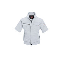 バートル 半袖ジャケット シルバー L 6082-5-L（直送品）