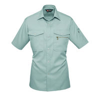 バートル 半袖シャツ アースグリーン M 621-1-M（直送品）