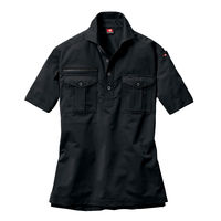バートル 半袖シャツ ブラック 3L 707-35-3L（直送品）