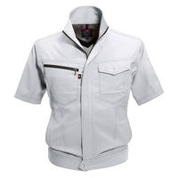 バートル 半袖ジャケット シルバー LL 7092-5-LL（直送品）