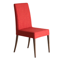 【車上渡し】AMOCC（アモック） パンチェアハイタイプ ビーチブラウン脚 オレンジ CP402H（BR）-67OG 1脚（直送品）