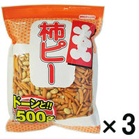 【アウトレット】大入柿ピー 1セット（500g×3袋）