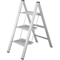 長谷川工業 ハセガワ スリムステップ 3段 シルバー SJ3DSI 1台