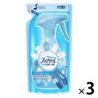 ファブリーズ 布用 ダブル除菌+消臭 あらいたてのお洗濯の香り 詰め替え用 320mL 1セット（3個入） 消臭スプレー P&G
