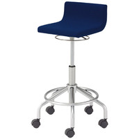 【組立設置付】プラス RC-160S ハイチェア キャスター脚 ネイビー RC-160S NAV 1脚（直送品）