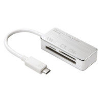 サンワサプライ USB TypeC カードリーダー ADR-3TCML36S 1個（直送品）