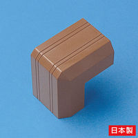 サンワサプライ ケーブルカバー（出角、ブラウン） CA-KK26BRD 1個（直送品）