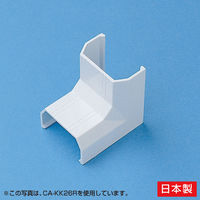 サンワサプライ ケーブルカバー（入角、ホワイト） CA-KK33R 1個（直送品）