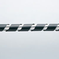 サンワサプライ ケーブルタイ(スパイラル) CA-SP12BK 1個（直送品）