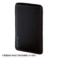 サンワサプライ MacBook用プロテクトスーツ（12インチ） ブラック IN-MAC12BK 1個（直送品）