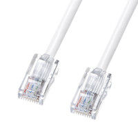 サンワサプライ 抗菌CAT5eLANケーブル 1m ホワイト KB-T5KK-01W（直送品）