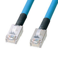 サンワサプライ ノイズビートCAT5eLANケーブル KB-T5NB-02LBN 1個（直送品）