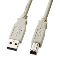 USBケーブル　USB-A（オス）USB-B（オス）　5m　USB2.0　KU-5000K2　サンワサプライ　1本