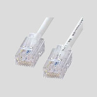 サンワサプライ INS64ケーブル 3m ホワイト LA-INS64-3（直送品）