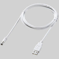 サンワサプライ POFメディアコンバータ用USB給電ケーブル LAN-POF200USB 1個（直送品）