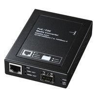 サンワサプライ 光メディアコンバータ ブラック LAN-PSC212RF（直送品）