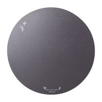 サンワサプライ マウスパッド（ブラック） W180×D180×H2mm MPD-OP57BK 1枚（直送品）