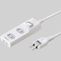 延長コード 電源タップ 3m 2P（ピン） 3個口 ホワイト TAP-TSH33SWN サンワサプライ 1個