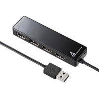 サンワサプライ（SANWA SUPPLY） USBハブ(USB HUB) HDD接続対応・面ファスナー付 4ポート