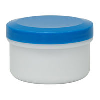 金鵄製作所 アルファ軟膏壺 120mL 青 ATA120-03 1セット（40個:20個入×2袋）