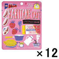 【アウトレット】亀田製菓 亀田の柿の種 いちごチョコ 1箱（35g×12袋）