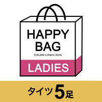 【福袋】 40・60デニール タイツ L-LL 5足入 福助（フクスケ）