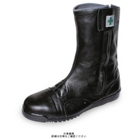 ノサックス 高所作業用安全靴 みやじま鳶 半長靴ファスナー付き 23.5cm M-208-23.5 1足（直送品）