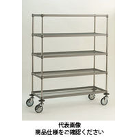 アズワン アルミトレーワゴン W1カタ 1台 6-6676-12（直送品） - アスクル