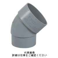 アロン化成 CU継手 45°片受けエルボ(VUパイプ内径接続) CU 45IKLー100 45IKL-100 1セット(10個)（直送品）