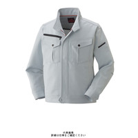 アタックベース ストレッチ長袖ブルゾン グレー L 3505ー4ー07ーL 3505-4-07-L 1枚（直送品）