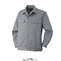 アタックベース 比翼ジャンパー グレー 4L 6800ー5ー07ー4L 6800-5-07-4L 1枚（直送品）