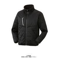 アタックベース 防風中綿ストレッチ ジャケット ブラック 5L 385ー1ー11ー5L 1枚（直送品）