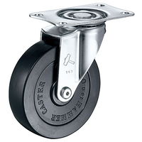 ハンマーキャスター 軽量旋回式キャスター420Eシリーズ 420EーMC100 1セット(4個)（直送品）