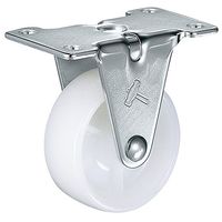 ハンマーキャスター 軽量固定式キャスター420ERシリーズ 420ERーRN100 1セット(4個)（直送品）